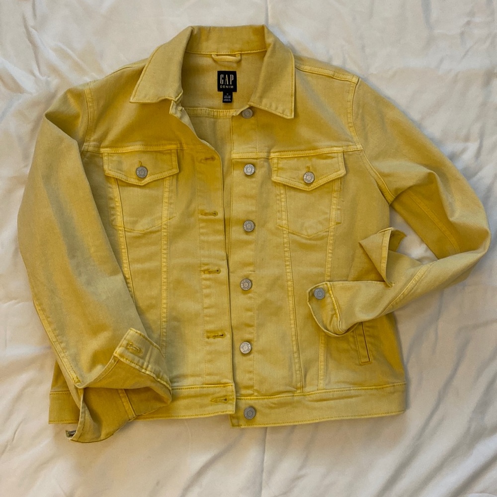 GAP yellow “Jean” jacket